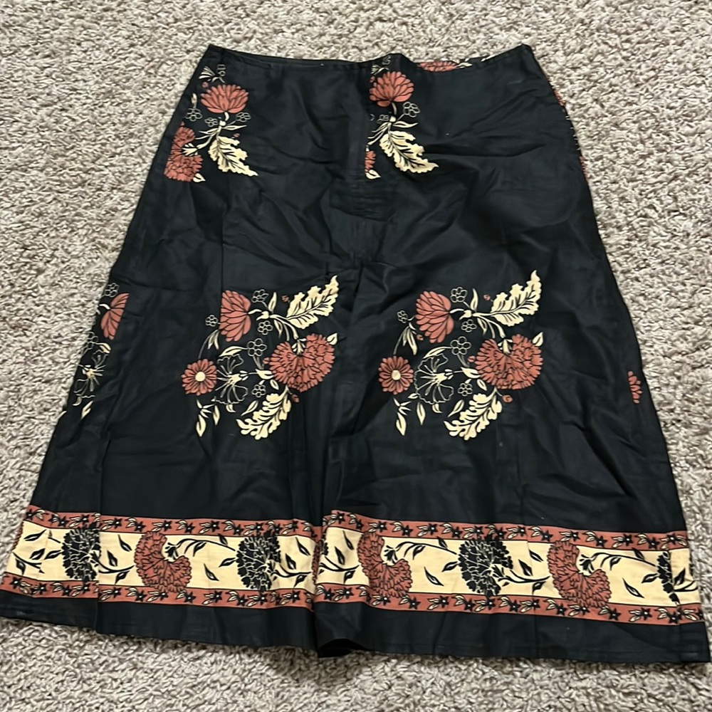 Children’s fall flower skirt